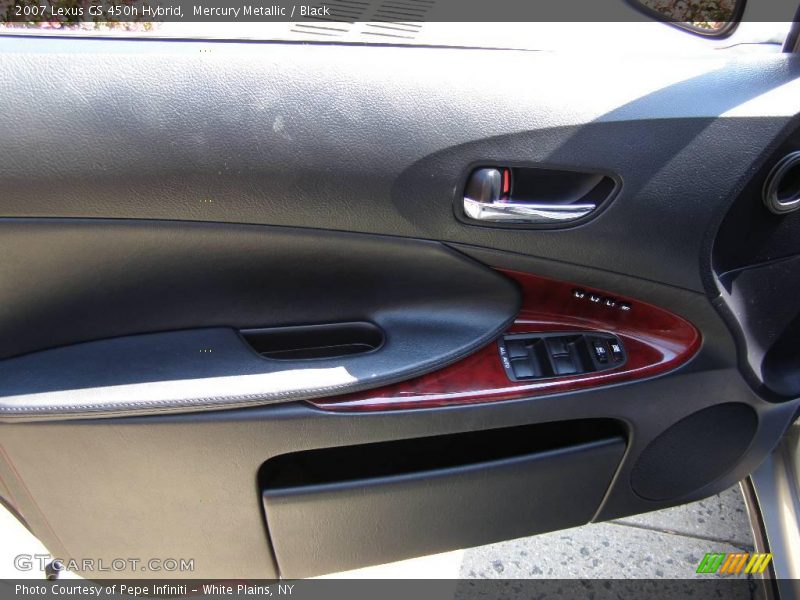 Mercury Metallic / Black 2007 Lexus GS 450h Hybrid