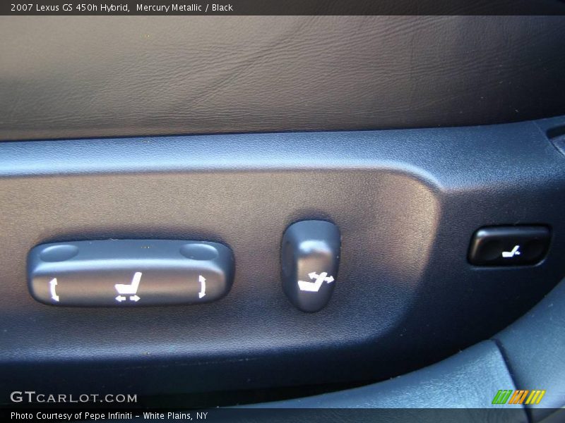 Mercury Metallic / Black 2007 Lexus GS 450h Hybrid