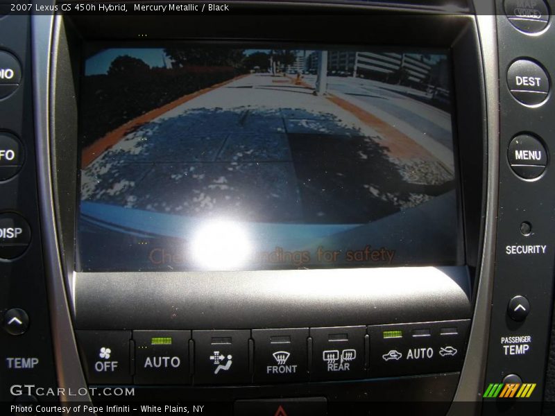 Mercury Metallic / Black 2007 Lexus GS 450h Hybrid