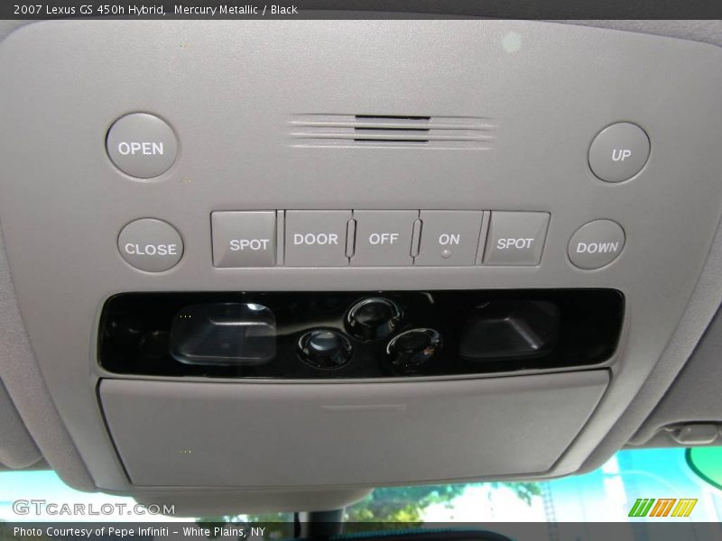 Mercury Metallic / Black 2007 Lexus GS 450h Hybrid