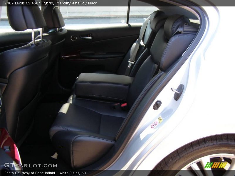 Mercury Metallic / Black 2007 Lexus GS 450h Hybrid