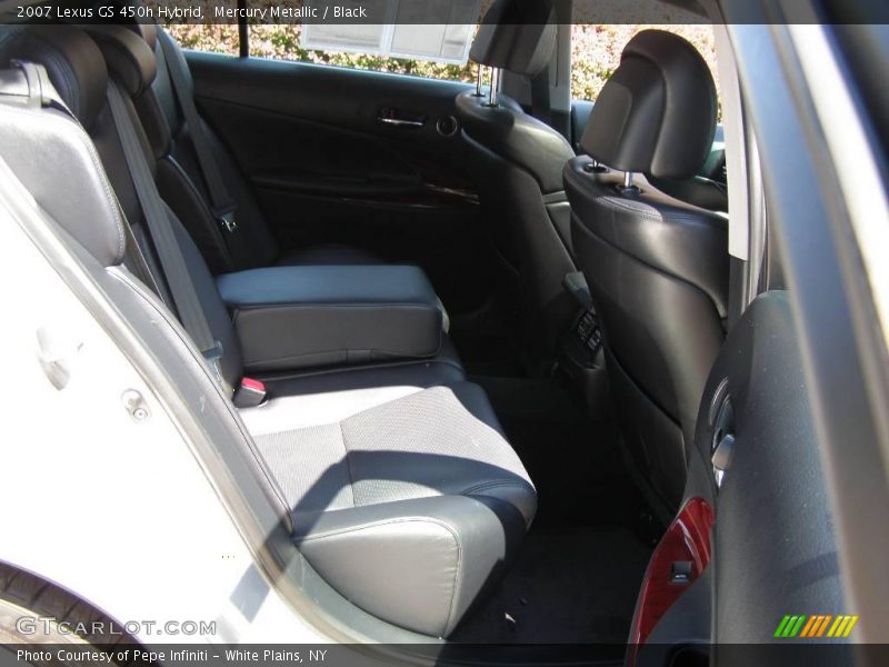 Mercury Metallic / Black 2007 Lexus GS 450h Hybrid