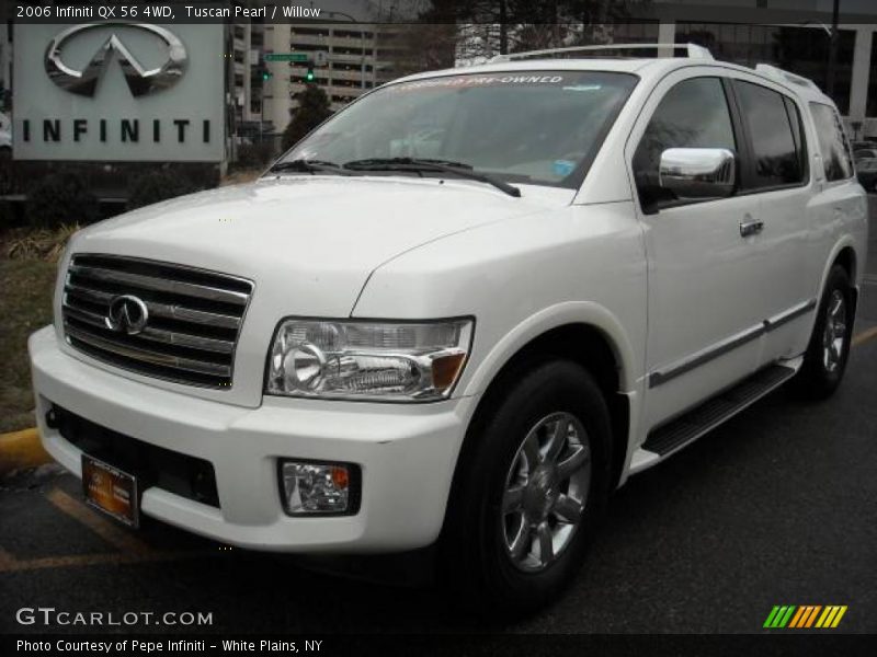Tuscan Pearl / Willow 2006 Infiniti QX 56 4WD