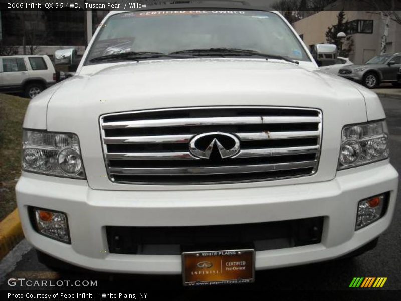 Tuscan Pearl / Willow 2006 Infiniti QX 56 4WD