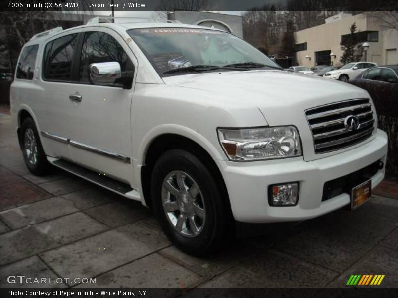 Tuscan Pearl / Willow 2006 Infiniti QX 56 4WD