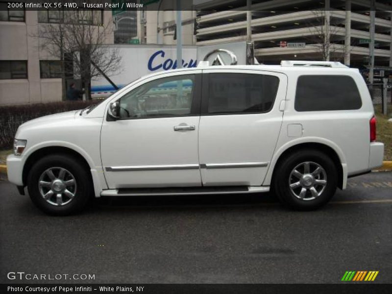 Tuscan Pearl / Willow 2006 Infiniti QX 56 4WD