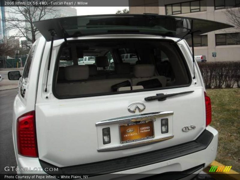 Tuscan Pearl / Willow 2006 Infiniti QX 56 4WD