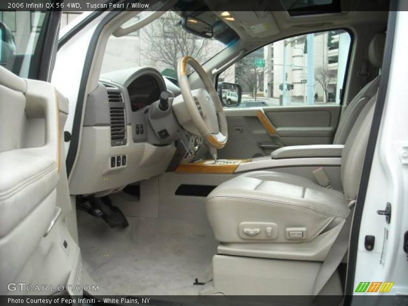 Tuscan Pearl / Willow 2006 Infiniti QX 56 4WD