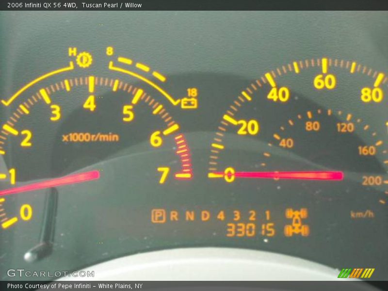 Tuscan Pearl / Willow 2006 Infiniti QX 56 4WD