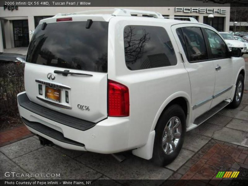 Tuscan Pearl / Willow 2006 Infiniti QX 56 4WD