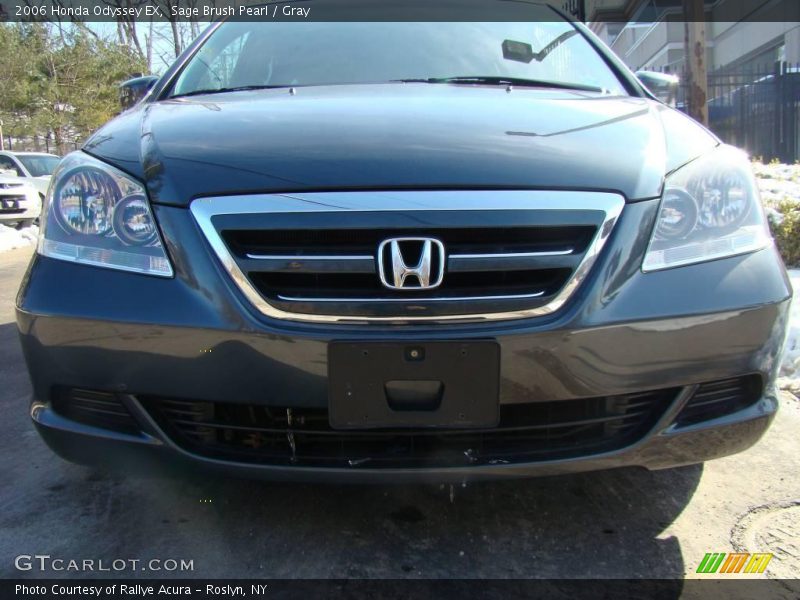 Sage Brush Pearl / Gray 2006 Honda Odyssey EX
