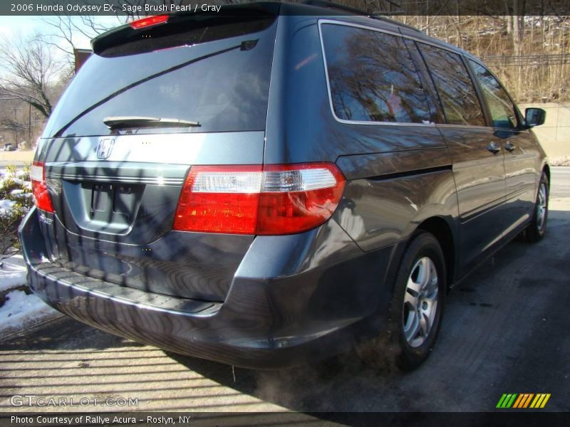 Sage Brush Pearl / Gray 2006 Honda Odyssey EX