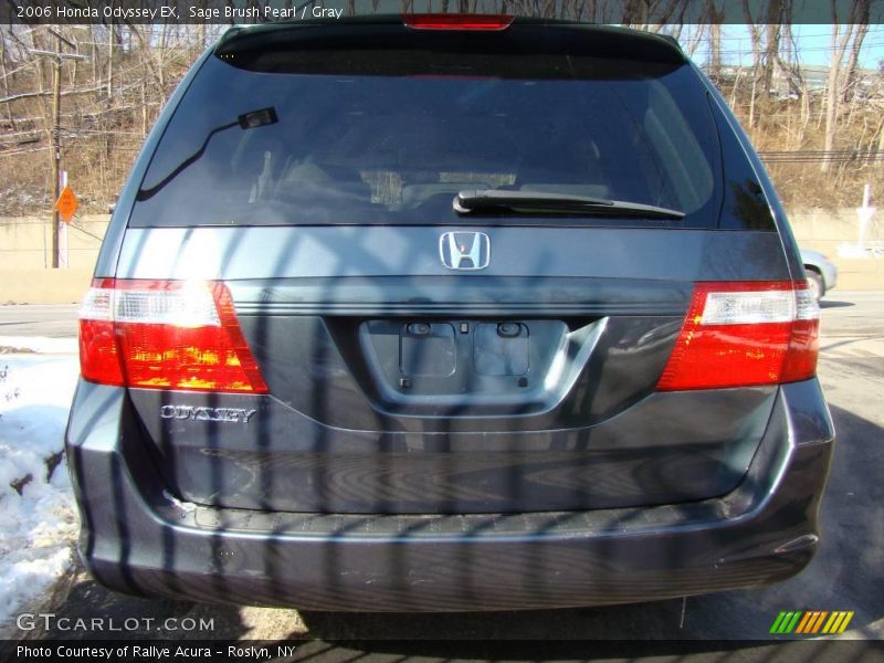 Sage Brush Pearl / Gray 2006 Honda Odyssey EX