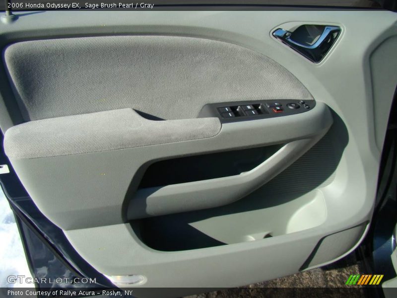 Sage Brush Pearl / Gray 2006 Honda Odyssey EX