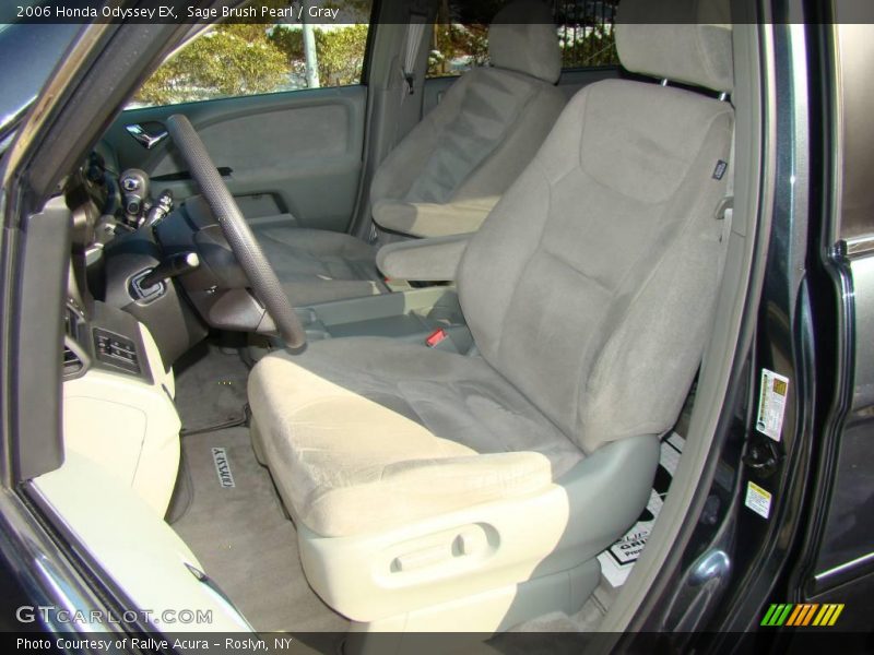 Sage Brush Pearl / Gray 2006 Honda Odyssey EX