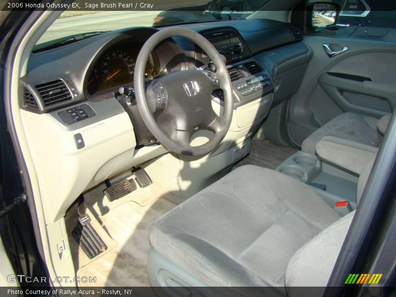 Sage Brush Pearl / Gray 2006 Honda Odyssey EX
