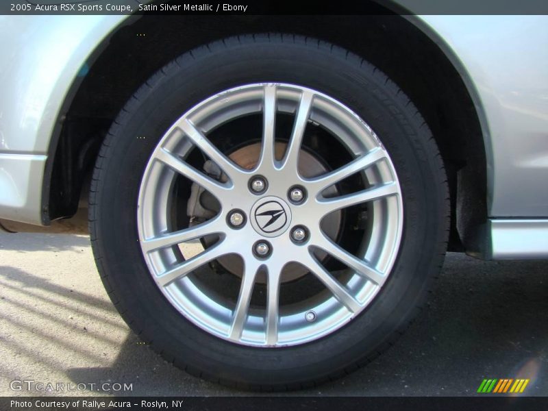 Satin Silver Metallic / Ebony 2005 Acura RSX Sports Coupe