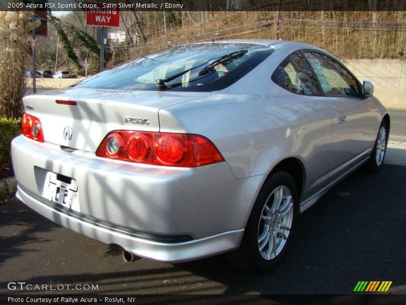 Satin Silver Metallic / Ebony 2005 Acura RSX Sports Coupe