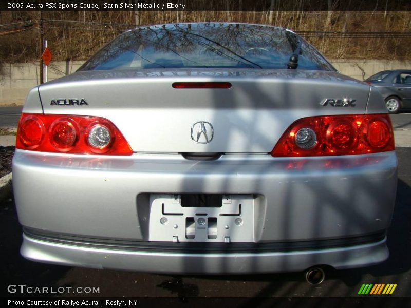 Satin Silver Metallic / Ebony 2005 Acura RSX Sports Coupe