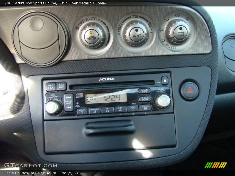 Satin Silver Metallic / Ebony 2005 Acura RSX Sports Coupe