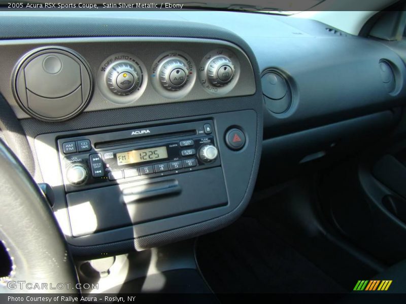 Satin Silver Metallic / Ebony 2005 Acura RSX Sports Coupe