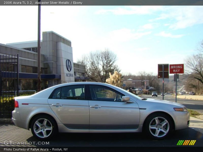 Alabaster Silver Metallic / Ebony 2006 Acura TL 3.2