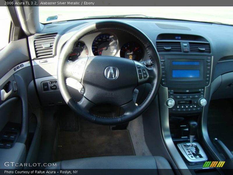 Alabaster Silver Metallic / Ebony 2006 Acura TL 3.2