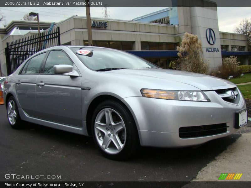 Alabaster Silver Metallic / Quartz 2006 Acura TL 3.2