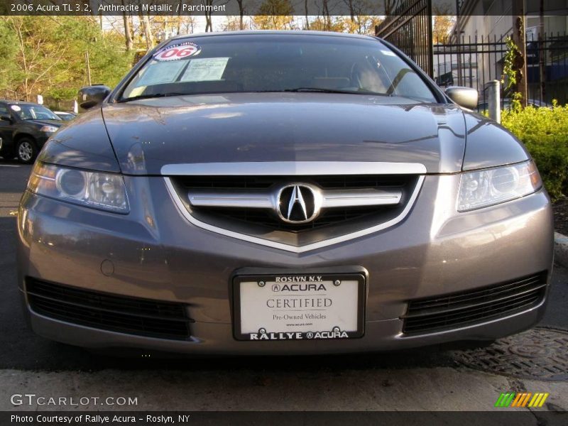 Anthracite Metallic / Parchment 2006 Acura TL 3.2