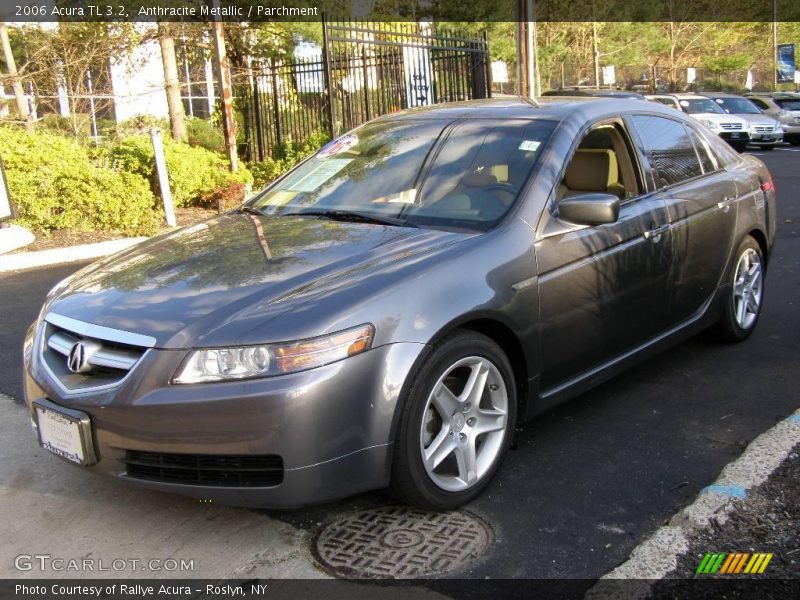 Anthracite Metallic / Parchment 2006 Acura TL 3.2