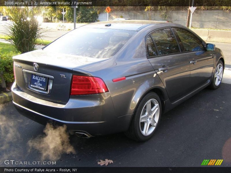 Anthracite Metallic / Parchment 2006 Acura TL 3.2