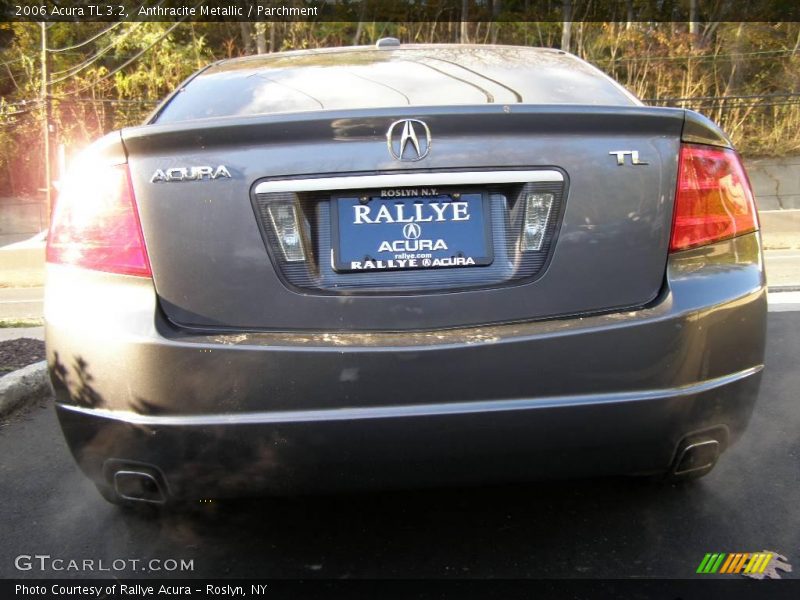 Anthracite Metallic / Parchment 2006 Acura TL 3.2