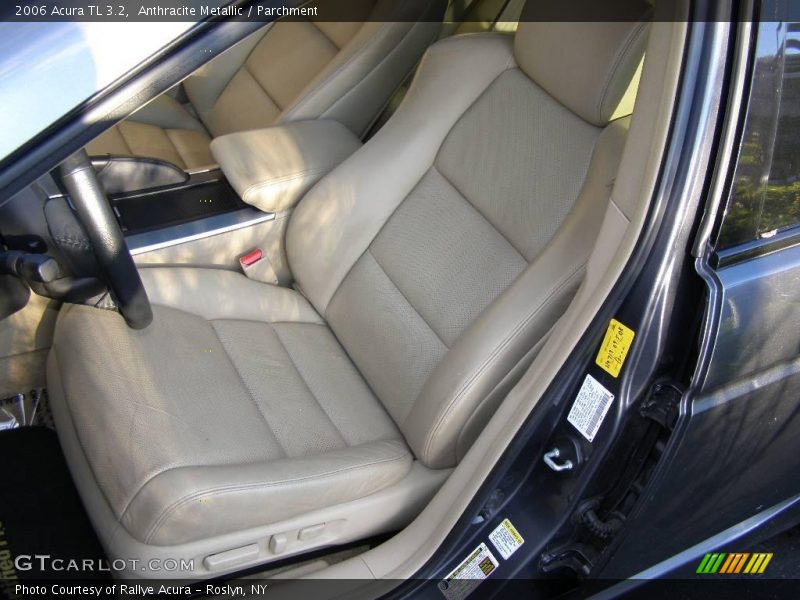 Anthracite Metallic / Parchment 2006 Acura TL 3.2