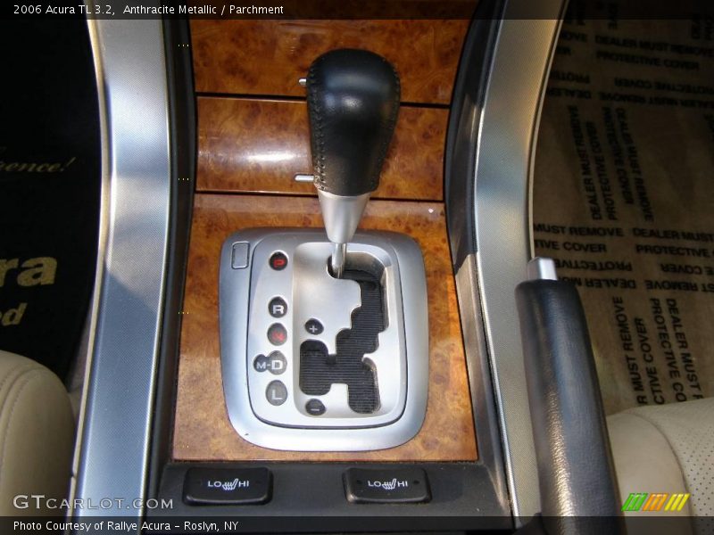 Anthracite Metallic / Parchment 2006 Acura TL 3.2