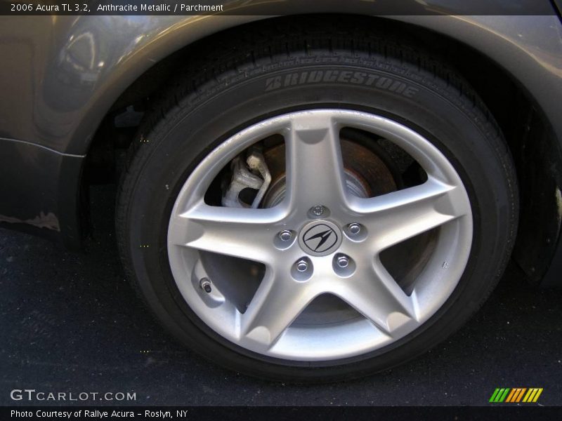 Anthracite Metallic / Parchment 2006 Acura TL 3.2
