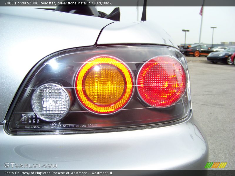 Silverstone Metallic / Red/Black 2005 Honda S2000 Roadster