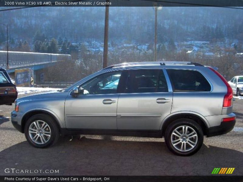 Electric Silver Metallic / Graphite 2008 Volvo XC90 V8 AWD