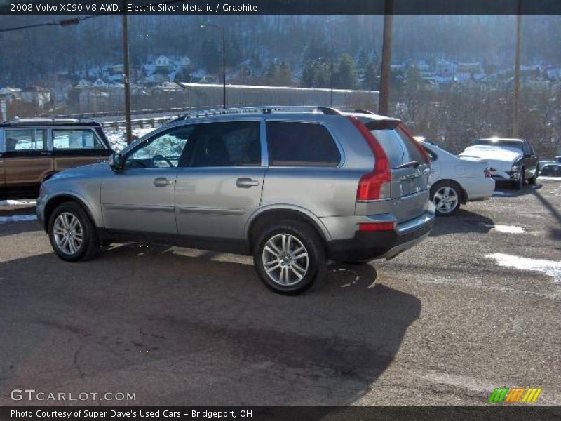 Electric Silver Metallic / Graphite 2008 Volvo XC90 V8 AWD