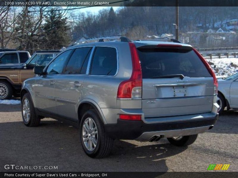 Electric Silver Metallic / Graphite 2008 Volvo XC90 V8 AWD