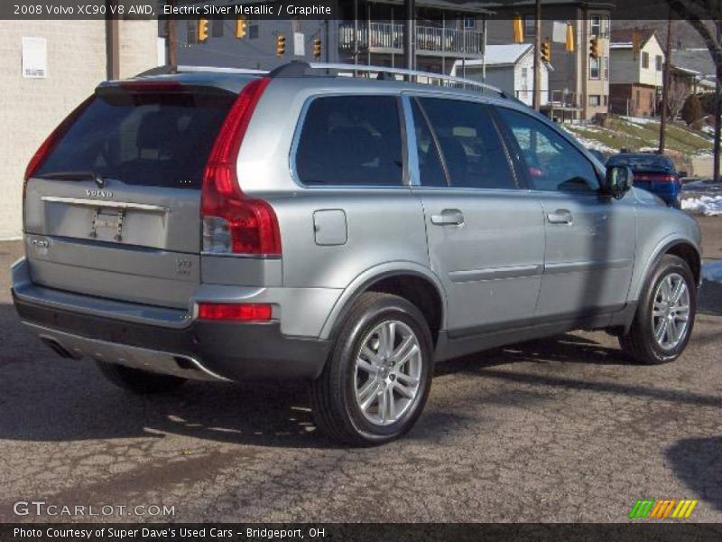 Electric Silver Metallic / Graphite 2008 Volvo XC90 V8 AWD