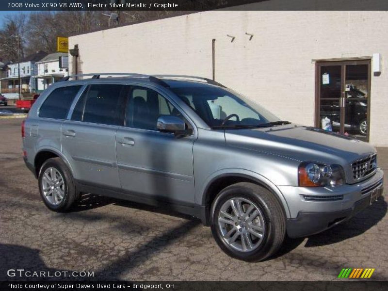 Electric Silver Metallic / Graphite 2008 Volvo XC90 V8 AWD