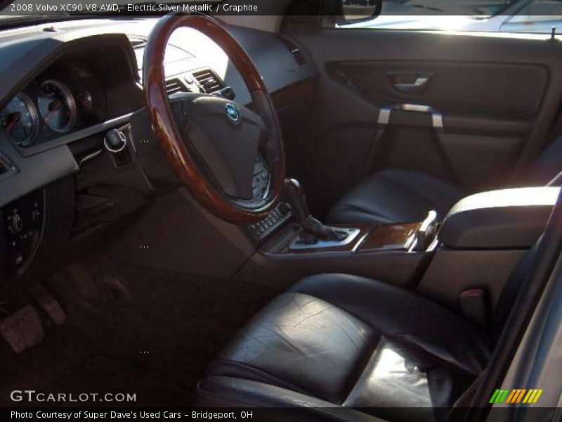 Electric Silver Metallic / Graphite 2008 Volvo XC90 V8 AWD