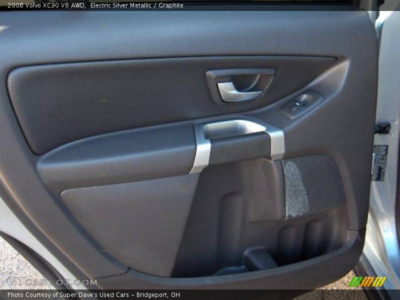 Electric Silver Metallic / Graphite 2008 Volvo XC90 V8 AWD