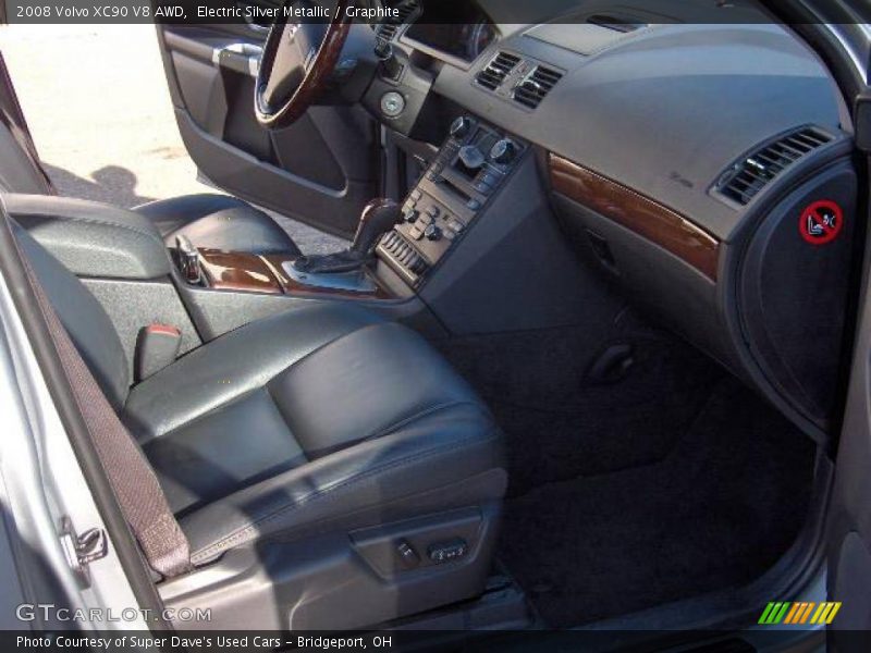 Electric Silver Metallic / Graphite 2008 Volvo XC90 V8 AWD