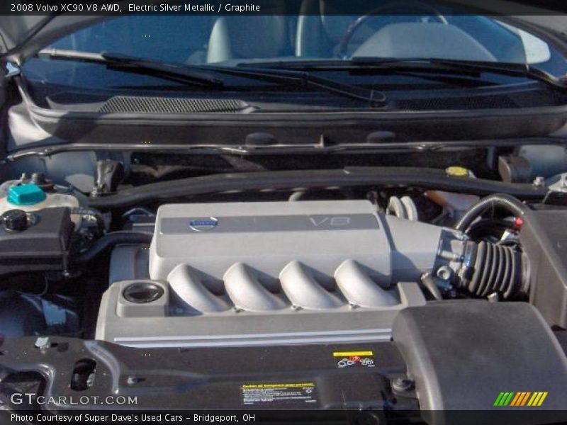 Electric Silver Metallic / Graphite 2008 Volvo XC90 V8 AWD