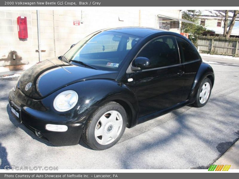 Black / Grey 2000 Volkswagen New Beetle GLS Coupe