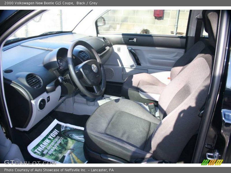 Black / Grey 2000 Volkswagen New Beetle GLS Coupe