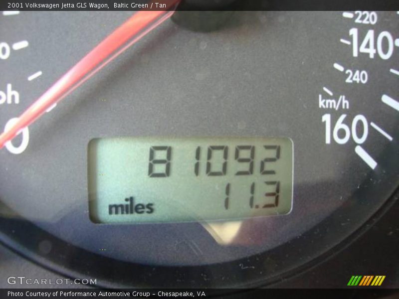 Baltic Green / Tan 2001 Volkswagen Jetta GLS Wagon