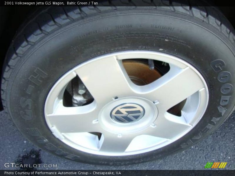 Baltic Green / Tan 2001 Volkswagen Jetta GLS Wagon