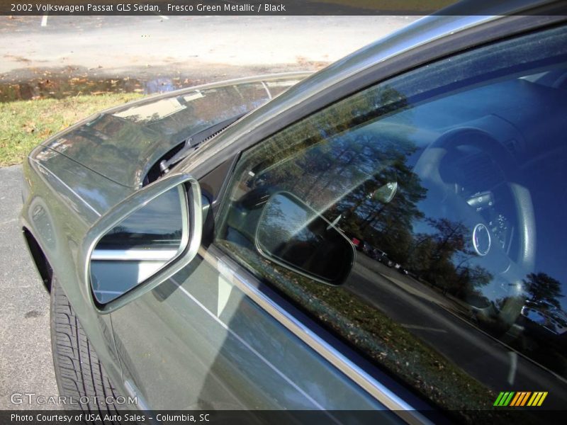 Fresco Green Metallic / Black 2002 Volkswagen Passat GLS Sedan
